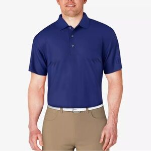 PGA Tour Men's Blue Airflux Polo Shirt